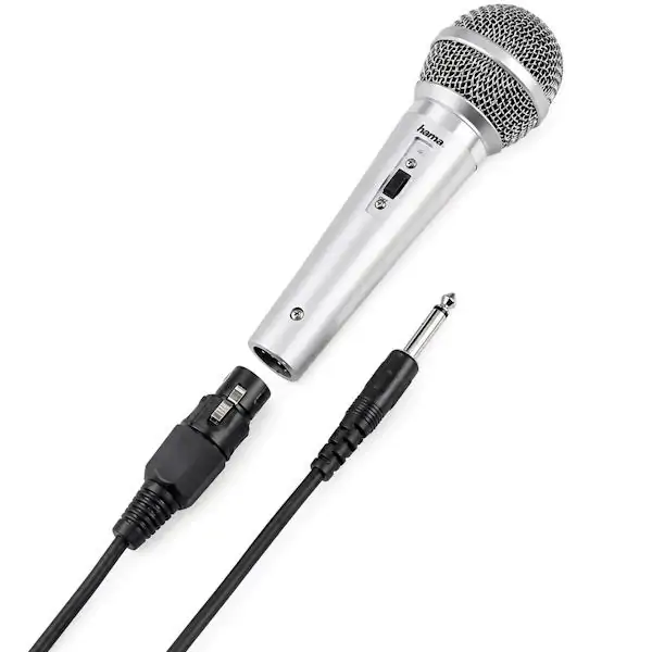 Mikrofon DM-40, 73+/-3dB, 600 Ohm, 90 Hz - 10 kHz HAMA