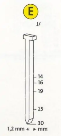 Ekseri za pneumatsku heftalica J 328 EC NOVUS 30mm, 2600 kom.