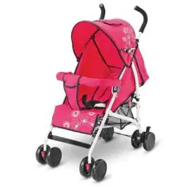 Kolica za decu Metalni ram E-1266 crvena Baby Line