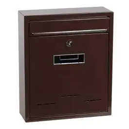 Poštansko sanduče 310x260x90 braon LEVIOR