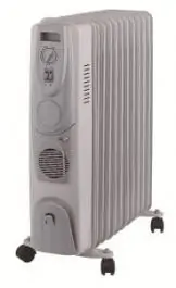 Uljni radijator  13 rebara sa ventilatorom LRF13-0278 LINEA