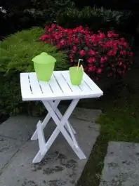 Baštenski sto plastični 44x44x50cm Adige