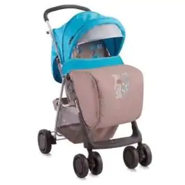 Kolica za decu Terra Beige&Blue Giraffe BERTONI