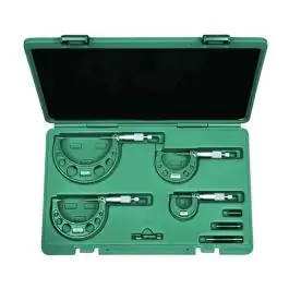 Mikrometar za spoljno merenje u garnituri 4 kom. 0-100mm INSIZE