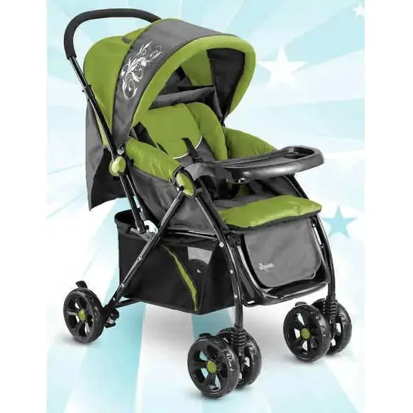 Kolica za decu E-200HL zelena Baby Line