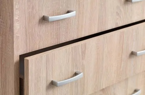 Komoda Gentofte sa 5 fioka u boji hrasta