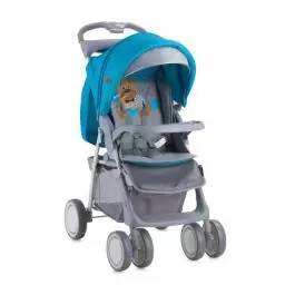 Kolica Foxy Set Blue & Grey Hello Bear BERTONI