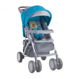 Kolica Rio Set Blue & Grey Hello Bear BERTONI