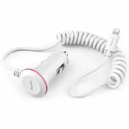 Auto punjač za Apple IPhone 5/5s/5c/6/6+/6s beli Hama