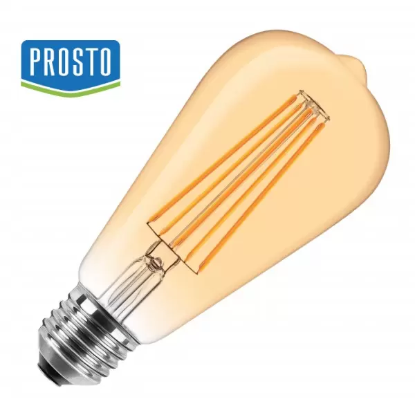 LED filament sijalica dimabilna toplo bela 9W PROSTO