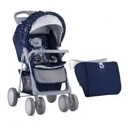 Kolica za decu Foxy Dark Blue Teddy BERTONI