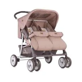 Kolica za Blizance Twin Beige&Yellow Happy Family Bertoni