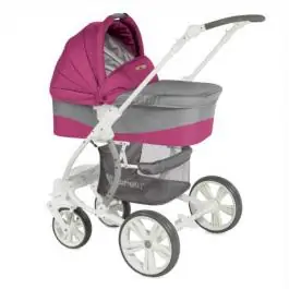 Kolica 2u1 Savana Rose & Grey Cities Bertoni