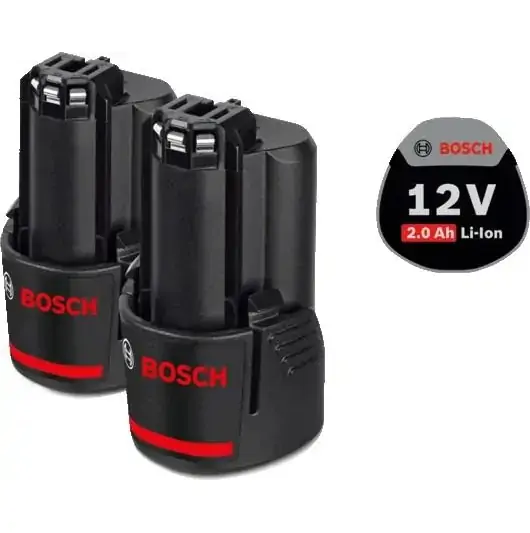 Set 2 baterije GBA 12V 2.0Ah Professional Bosch