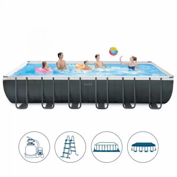Bazen sa peščanom pumpom 5.49m x 2.74m x 1.32 m Ultra XTR Frame INTEX 26356 - proizvod na akciji