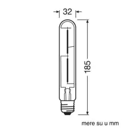 OSRAM filament sijalica toplo bela 4W