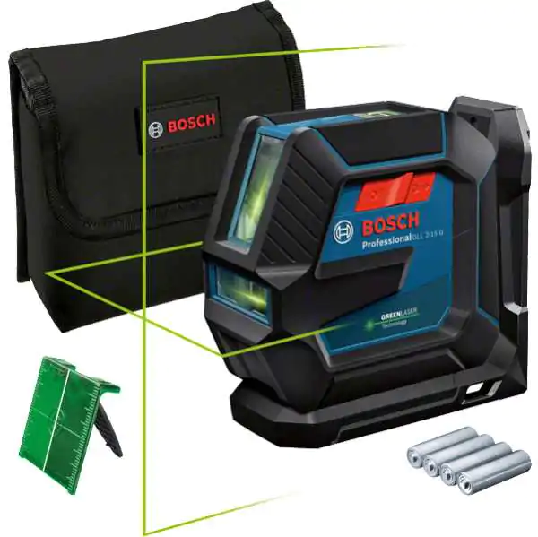 Bosch GLL 2-15 G samonivelišući laser za linije sa zelenim zrakom; 2 linije - proizvod na akciji