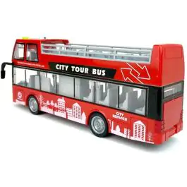 Autobus 1:16 na sprat crveni sa zvukom I svetlom (1/24) Wenyi WY916A