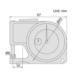 Insize mikrometar sa satom 0-10mm 2363-10