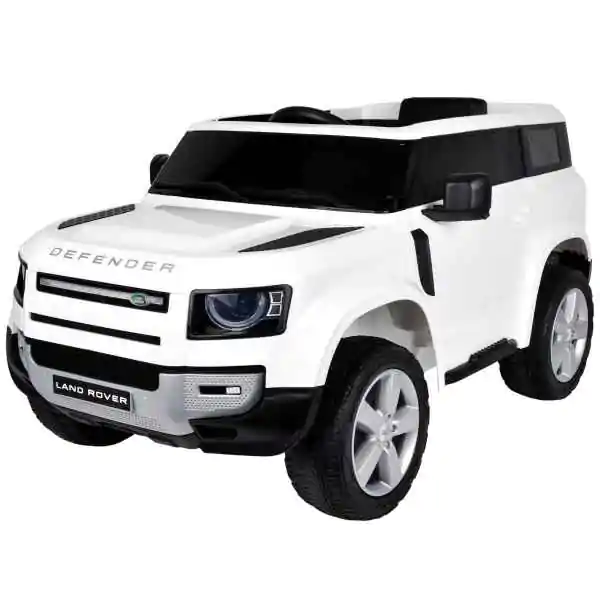 Džip za decu na baterije LAND ROVER DEFENDER beli - proizvod na akciji