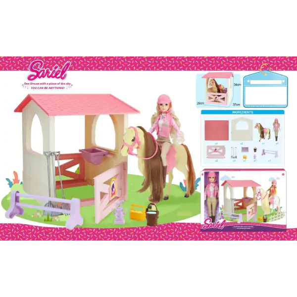 Lutka Sariel i štala sa konjem