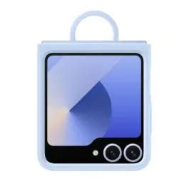 Samsung silikonska maska za Flip6 + prsten, plava