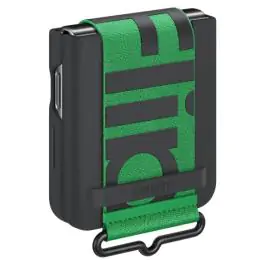 Samsung silikonska maska za Flip 4 + kais, crna