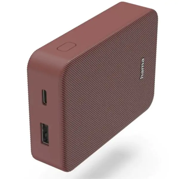 Hama PowerPack COLOR 10, 10000mAh, crvena 2 izlaza USB-A, USB-C