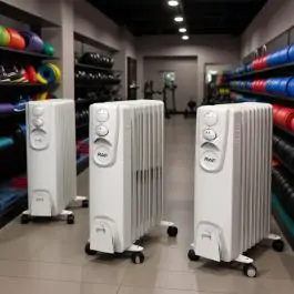 Uljani radijator 9 rebara beli 2000W RAF R.0931P