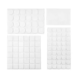 Samolepljivi filc za nogare nameštaja beli TOP TOOLS