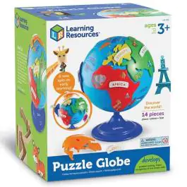 Edukativni globus za decu iz delova