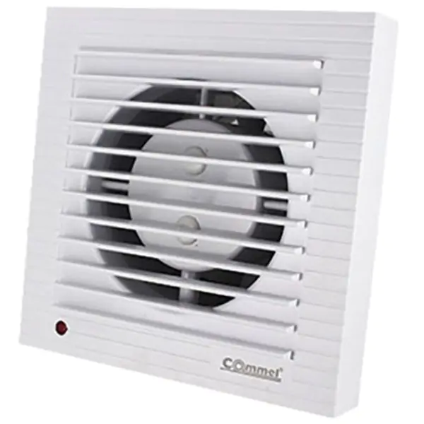 Ventilator fi 100mm 12W 130m3 34db zaklop dvokril