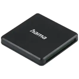 USB 3.0 Multi-Card Reader, SD/microSD/CF, black