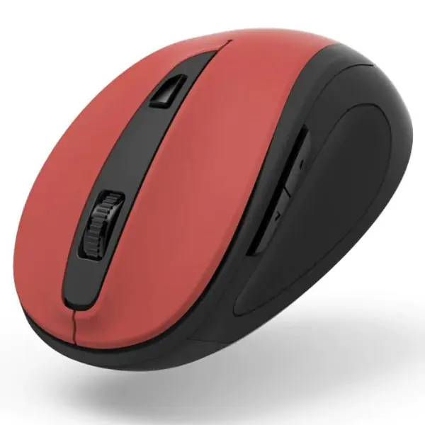 HAMA Bežični optički miš MW-400 V2, crveni 6 tastera