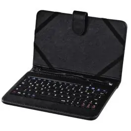 Tastatura za tablet + univerzalna futrola 7", crna