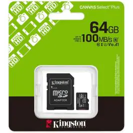 MikroSD memorijska kartica .64GB Kingston SelectPlus gen 3