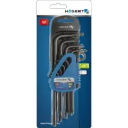 Set od 9 Torx ključeva HT1W816 Hogert