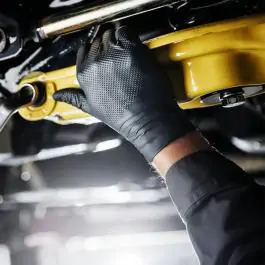 Jednokratne rukavice L Mercator GoGrip PRO crne bez pudera