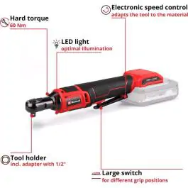 Einhell TE-RW 18/60 Li akumulatorski ugaoni nasadni odvijač 18 V – Solo