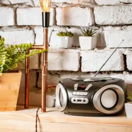 ADLER AD1181BC radio prenosivi CD boombox crno pink