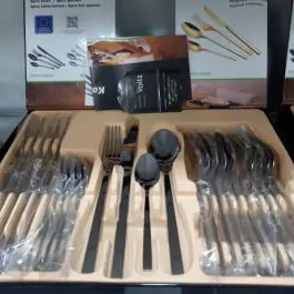 Kuhinjski pribor u setu OV51512A24, 24k, boja srebra 4921OM