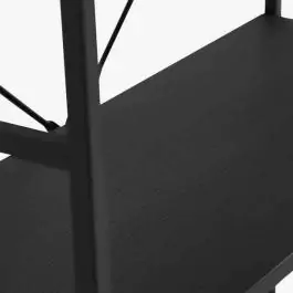 Polica ASTRUP 6 polica crna