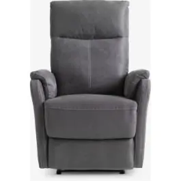 Podesiva fotelja ABILDSKOV električna siva tkanina 3601310