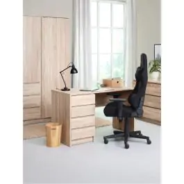 Gejmerska stolica NIBE crna tkanina/crna 3690438