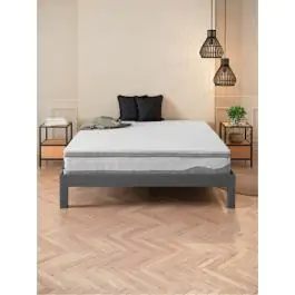 Naddušek 180x200cm WELLPUR BOKSELVI siva 3439581