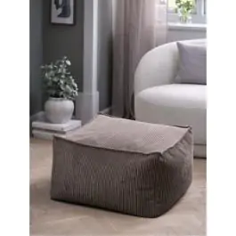 Tabure AARS/AGGER 65x65 tamni pesak somot 3650189