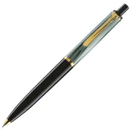 Olovka hemijska Classic K200+poklon kutija G30 Green-Marbled Pelikan 996694 mermerno zelena-crna 000004943