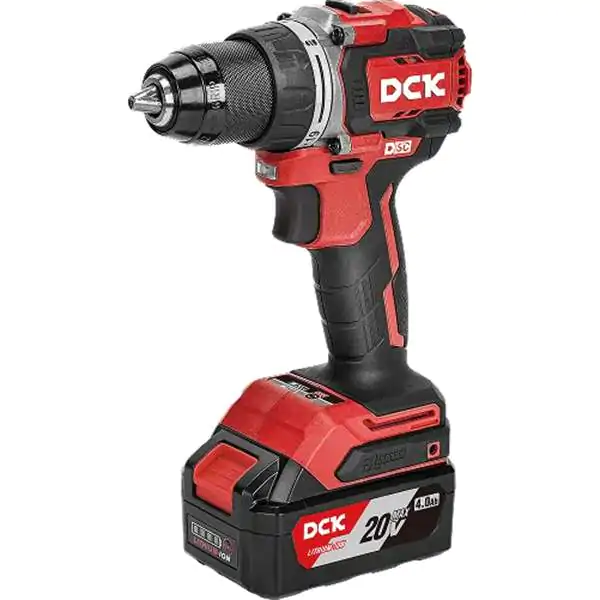 DCK KDJZ2090EK akumulatorska bušilica odvijač 20V 90Nm bez četkica sa 2x4.0Ah baterije i punjačem