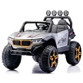 Džip na akumulator za decu BMW sivi 12V Y-MB8913