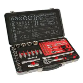 Ključ nasadni 1/2" i 1/4" set 51 kom WOMAX
